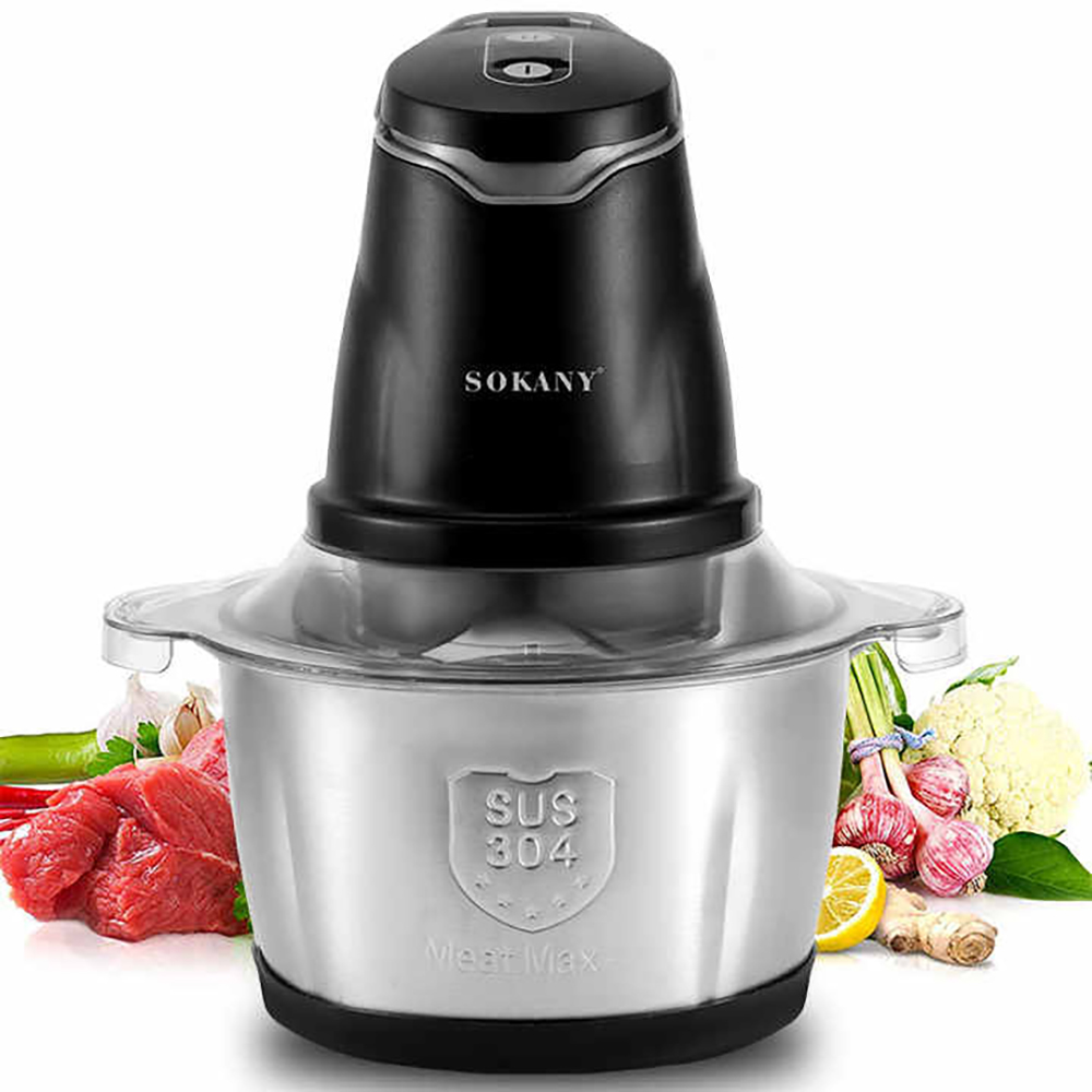 Food Processor Large - 400W Electric Meat Grinders Kitchen Vegetable