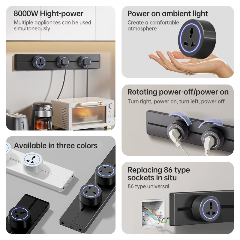 Rail Socket US UN/USB Type-C W - Kitchen Appliances High End recension och pris