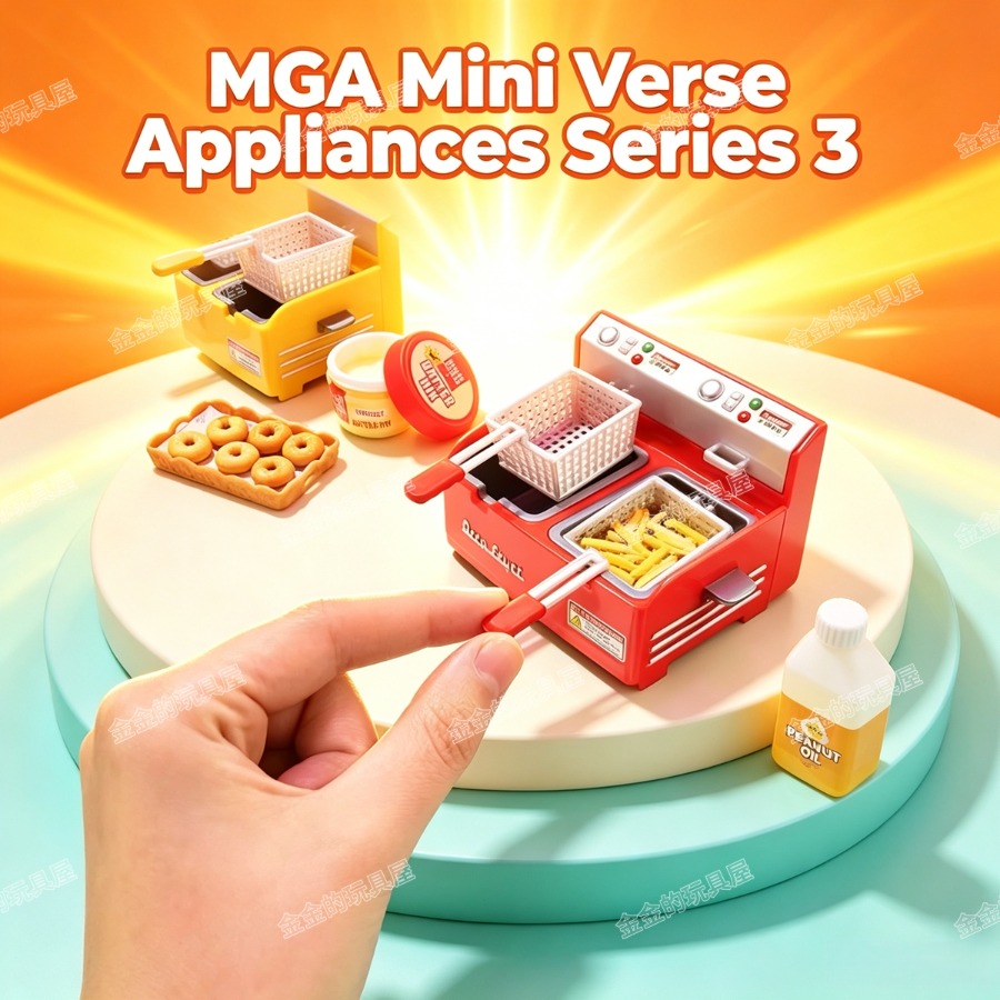 New MGA Miniverse 3rd-Gen Smal - Kitchen Appliances Gift Items recension och pris