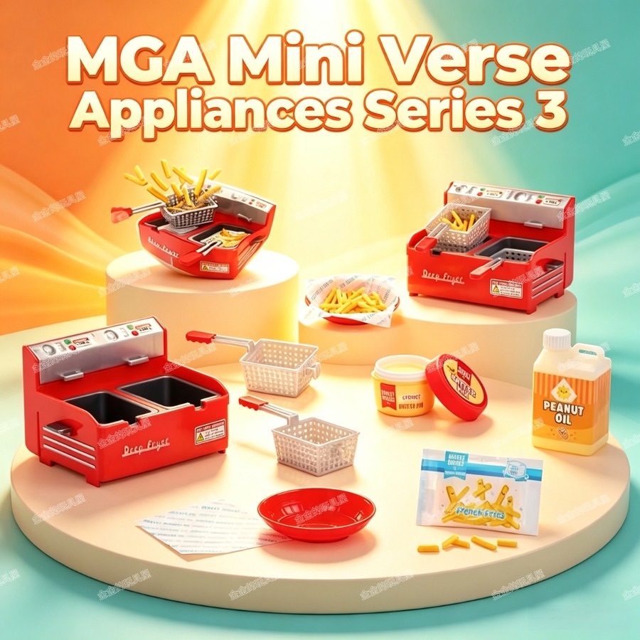 New MGA Miniverse 3rd-Gen Smal - Kitchen Appliances Gift Items recension och pris