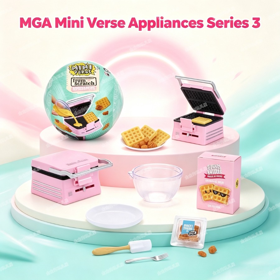New MGA Miniverse 3rd-Gen Smal - Kitchen Appliances Gift Items recension och pris