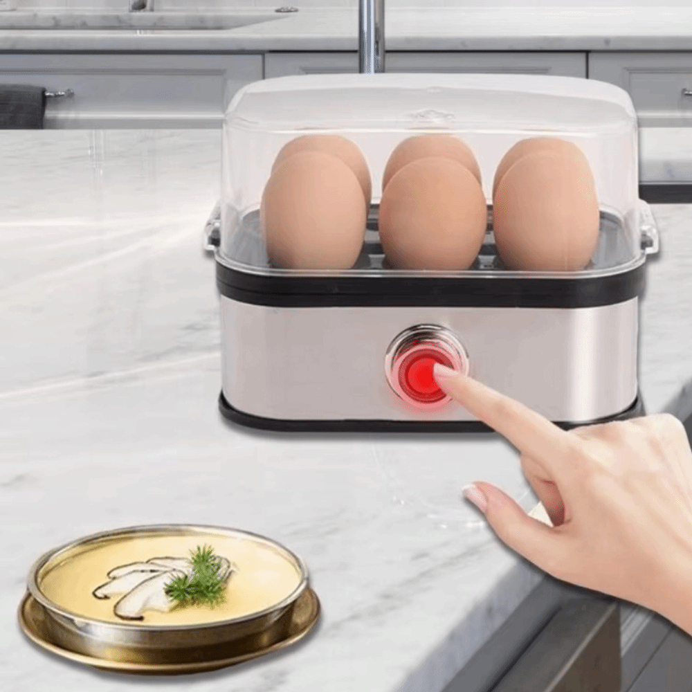 200W Power Eggs Boiler Space S - Egg Cooker Rapid recension och pris