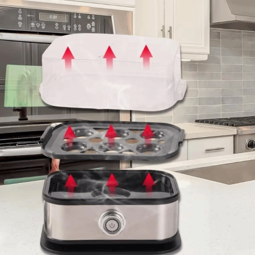 200W Power Eggs Boiler Space S - Egg Cooker Rapid recension och pris