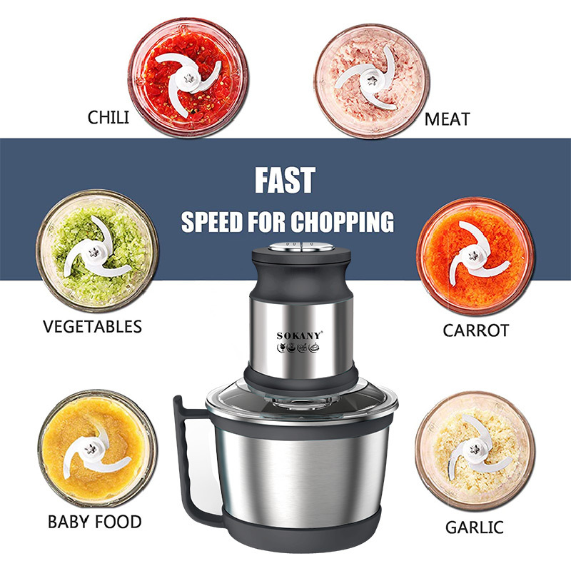 Electric 3L multi-functional s - Food Processor Large recension och pris