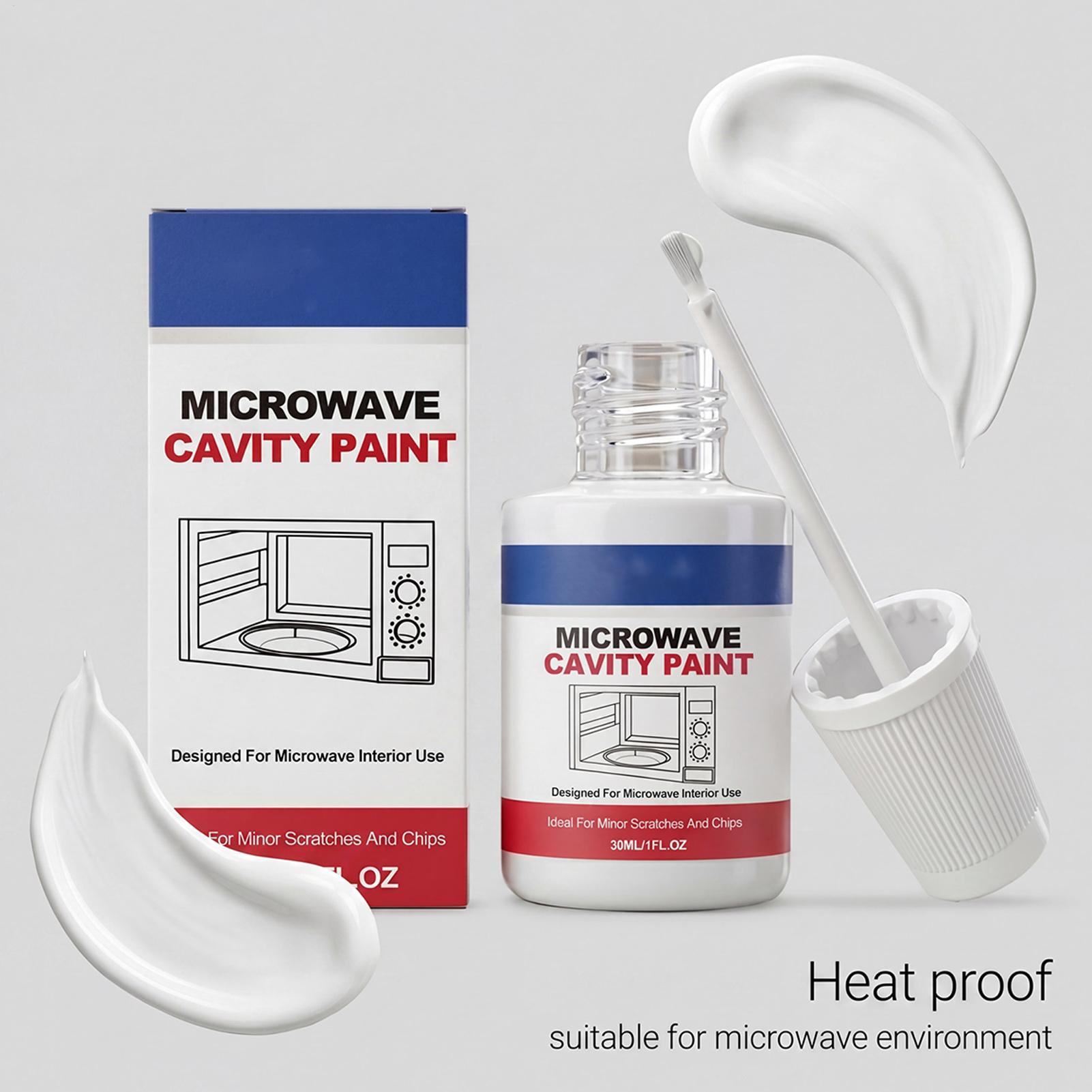 High Gloss Microwave Coating 3 - Kitchen Appliances Restaurant recension och pris