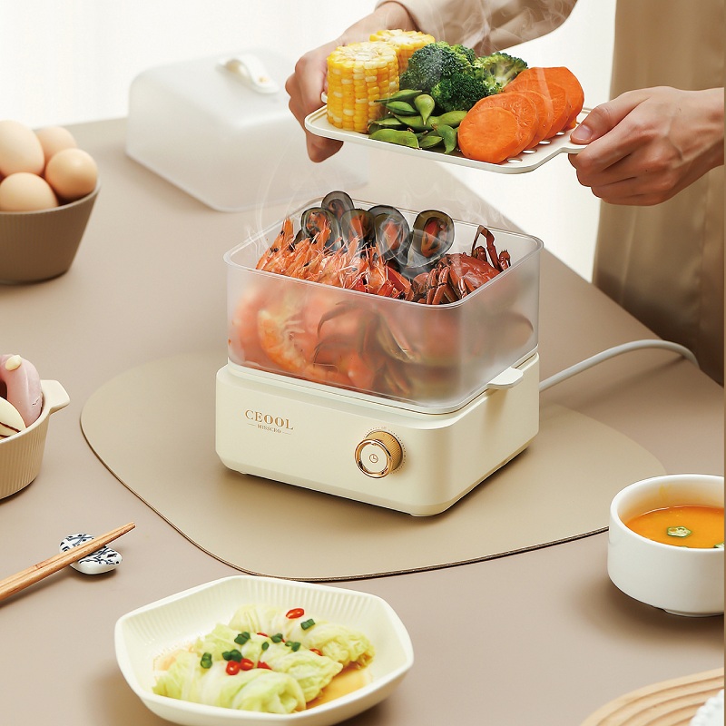 200W Egg Boiler Double Layers  - Egg Cooker Rapid recension och pris