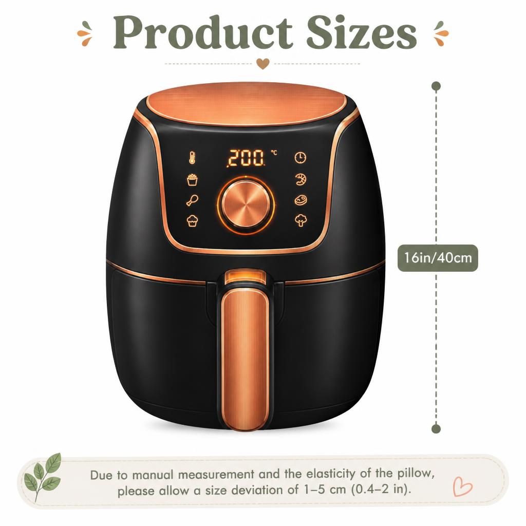 Modern Air Fryer Plush Pillow  - Kitchen Appliances For Gift recension och pris