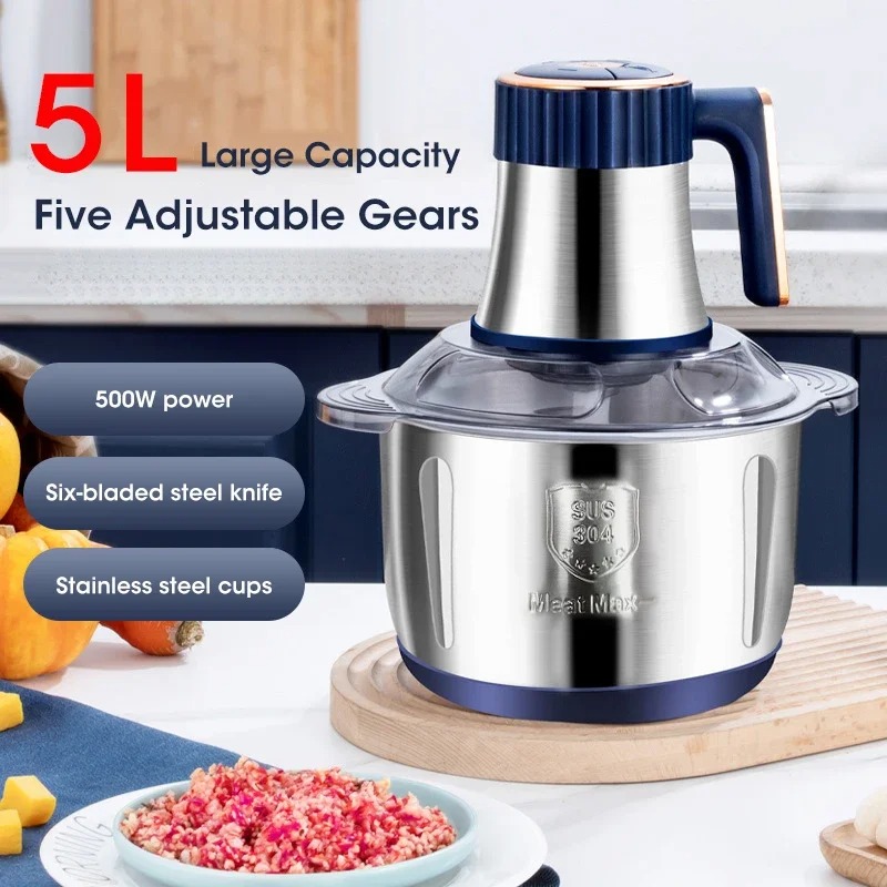5L Electric Meat Grinder Large - Food Processor Large recension och pris