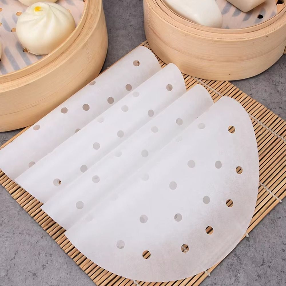 100Pcs Steamed Paper Steamed B - Kitchen Appliances Restaurant recension och pris