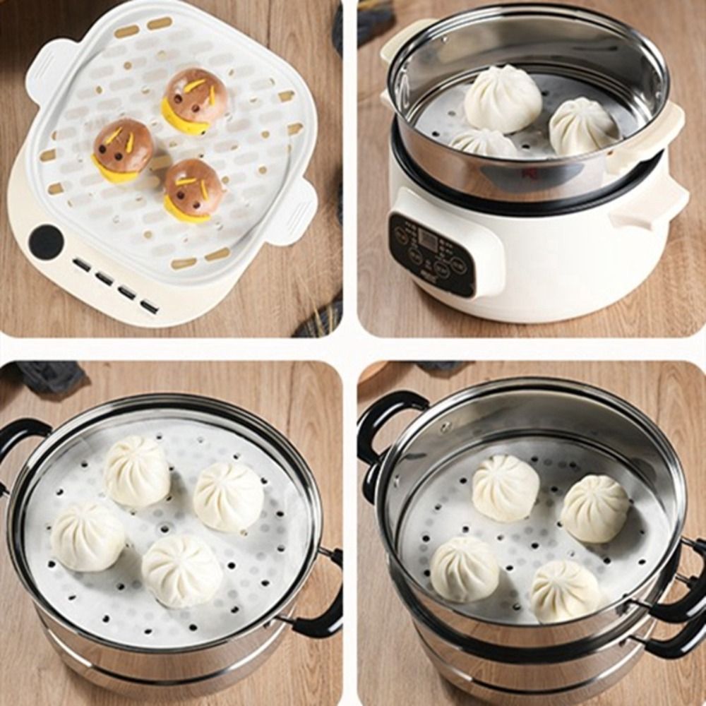 100Pcs Steamed Paper Steamed B - Kitchen Appliances Restaurant recension och pris